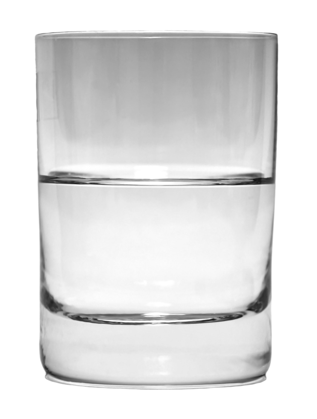 Bria RMBG 2.0 result: Transparent glass