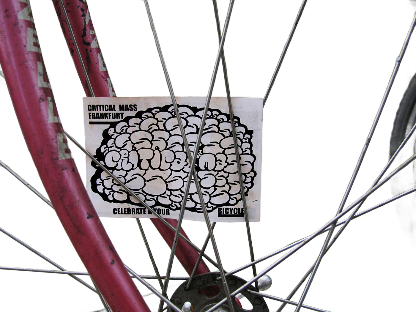 Remove Background result: Bicycle spokes